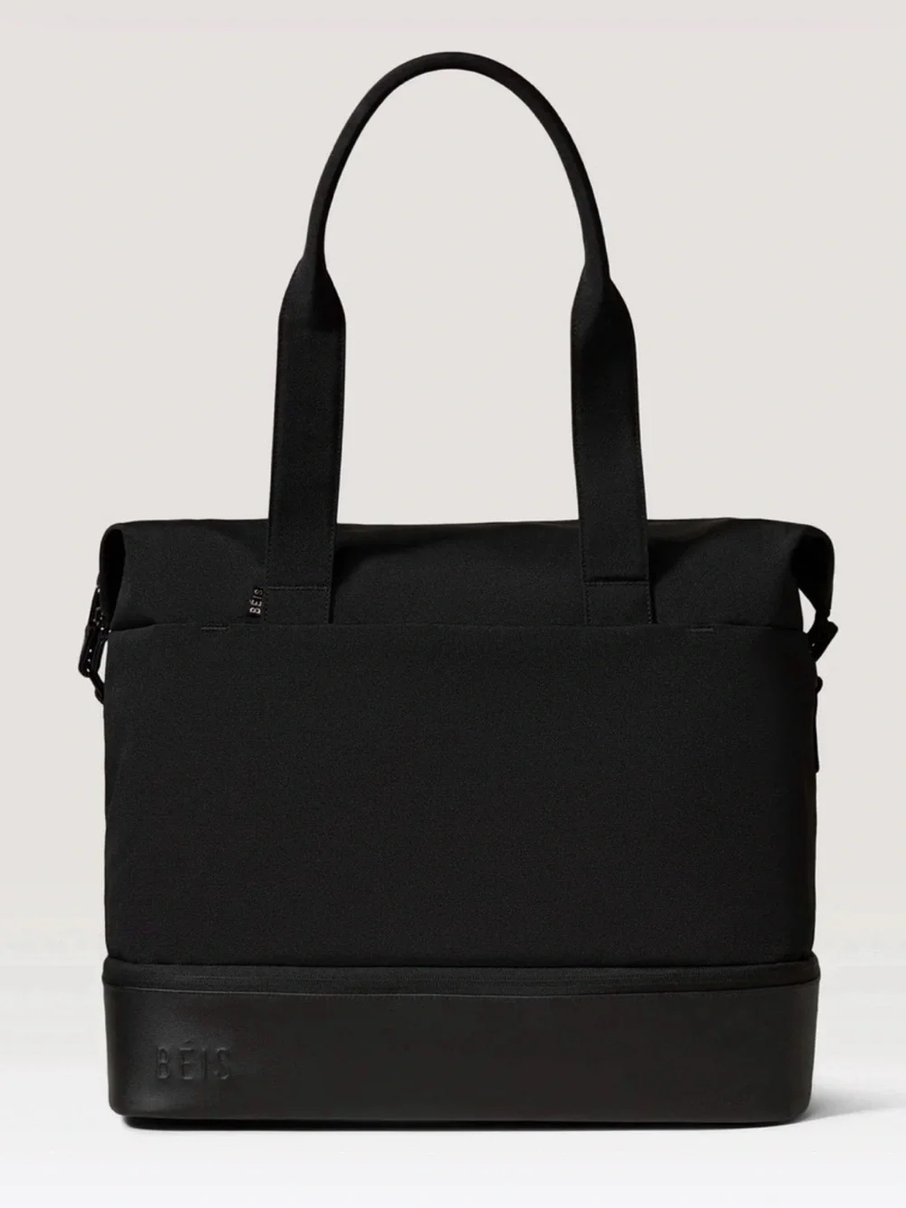 BEIS Black Travel Weekender Bag